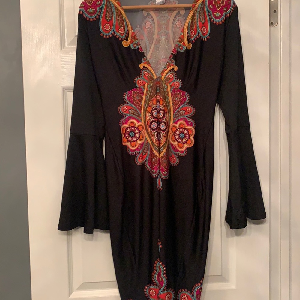 Perfect Cond Venus size S Bohemian dress w/stretch